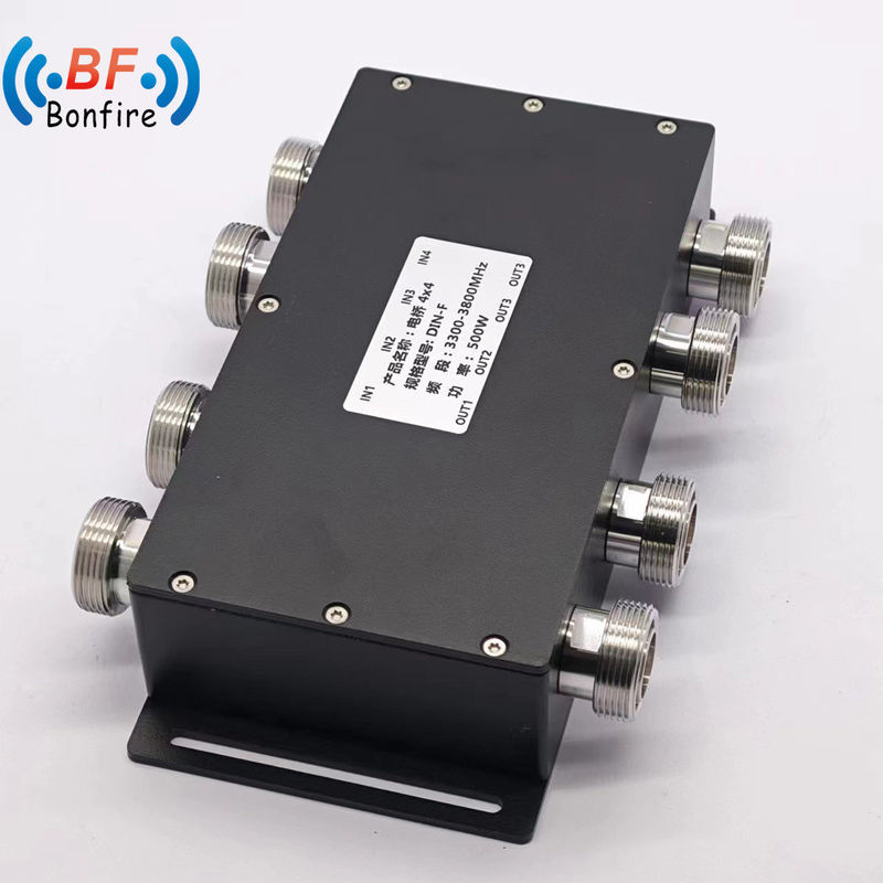 300W 로우 피임 -155dbc 2 in 2 아웃 하이브리드 커플러 컴바이너 4.3-10-F/DIN-F/N-F 인터페이스