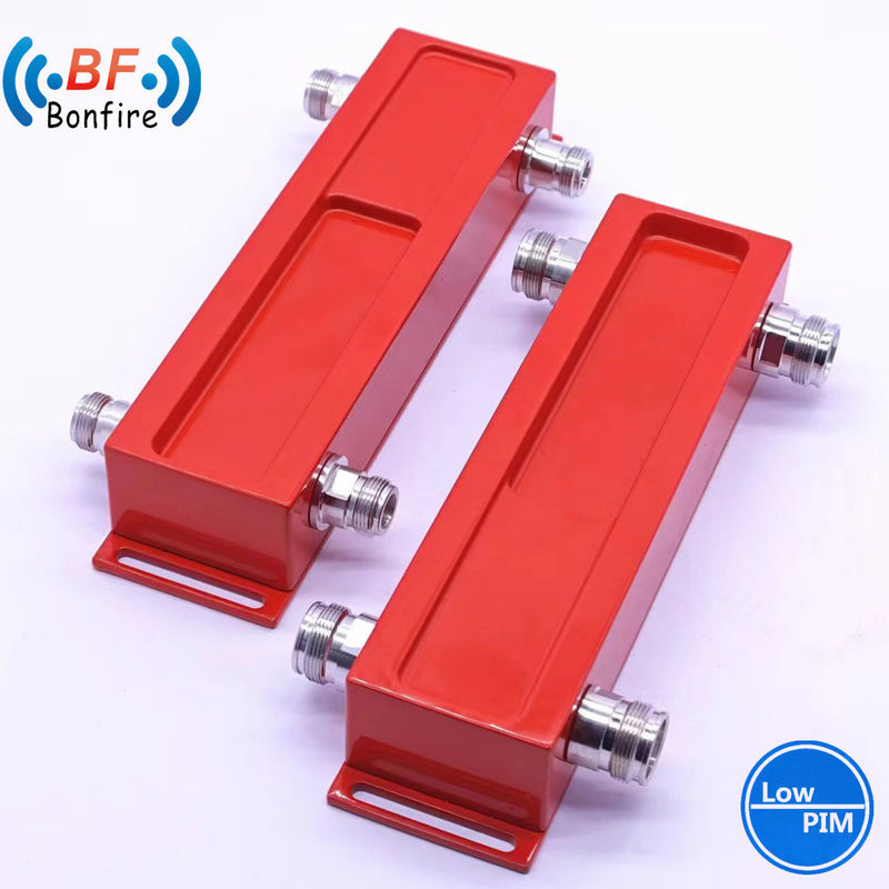 4.3-10-F/DIN-F/N-F 인터페이스 698-3800MHz 2에서 2 출력 RF 하이브리드 결합 결합기 IBS