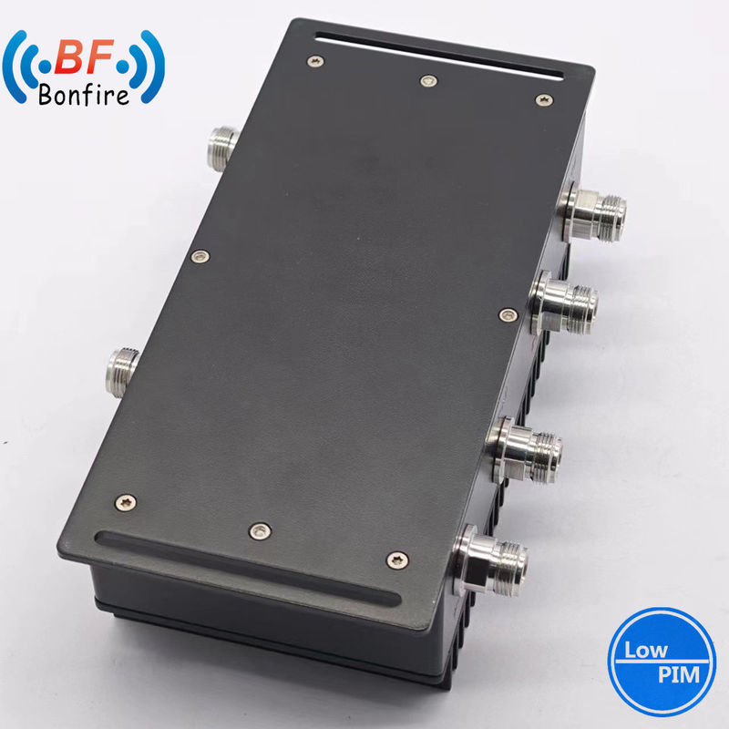 회색 698-3800MHz VHF 4 in 2 아웃 RF 하이브리드 커플러 / 커미너 전체 프로젝트 제공