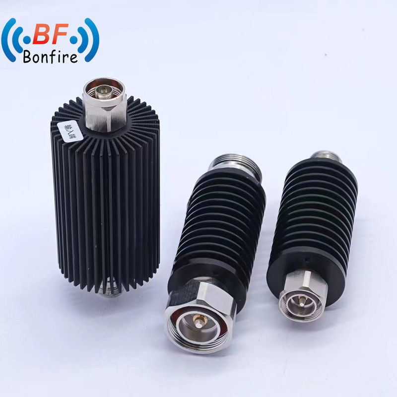 DC-3800MHz 단계 감소기 N-M ~ N-F 동축 고정 100W RF 마이크로파 전력 감소기