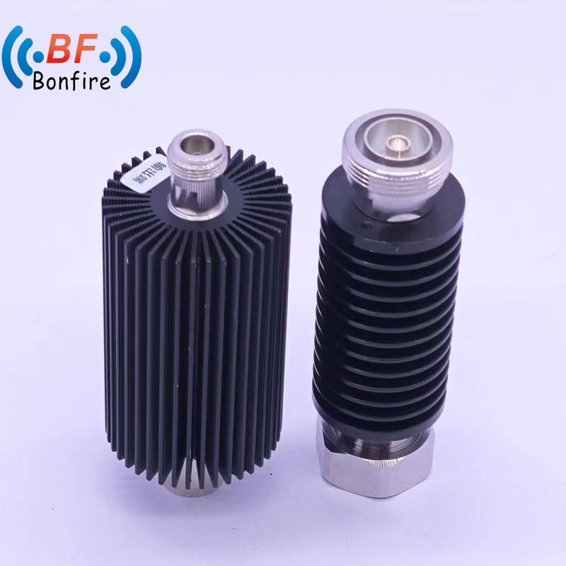 RF 코아시얼 Attenuator N 타입 커넥터 30dB 100W RF DC-3800MHz 조절 단계 Attenuator