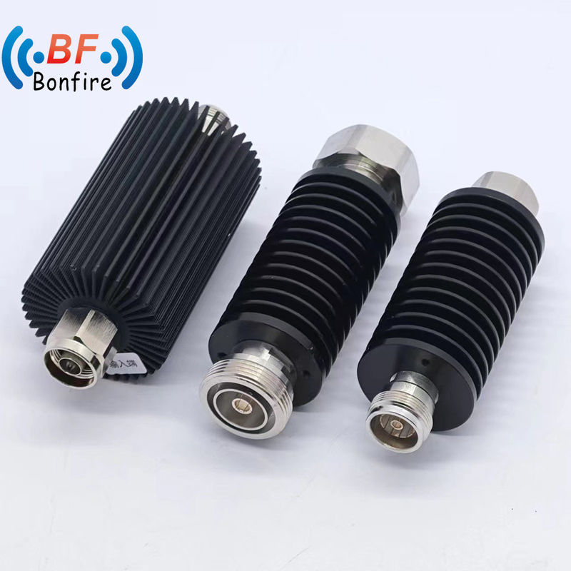 200W 코아시얼 Attenuator N-Jk 10dB 남성에서 여성 RF Attenuators 50ohm DC-3800MHz