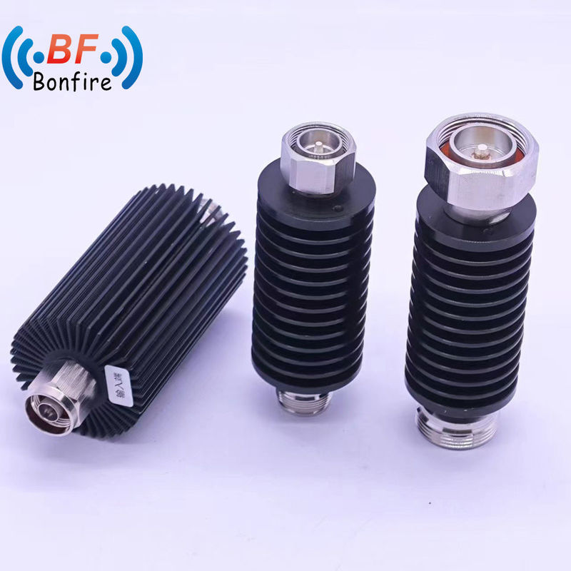 회색 고정 Attenuator DC-3800MHz N 커넥터 50W 광 주파수 범위 단계 Attenuator