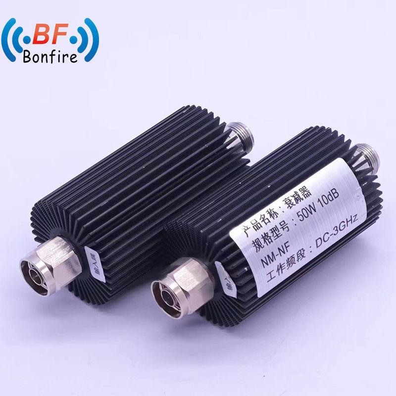 N형 코아시얼 커넥터 30dB 100W RF Attenuator DC-3800MHz N-M/out N-F 인터페이스