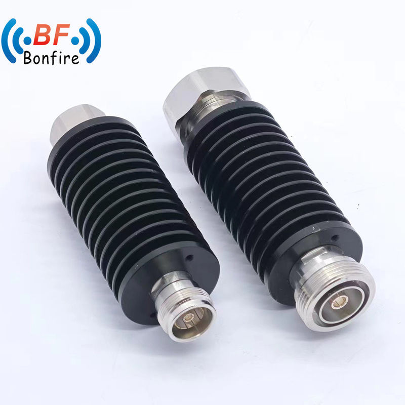 100W DC-3800MHz N형 동축 고정 감축기 열 방출장 3/6/10/20/30/40dB