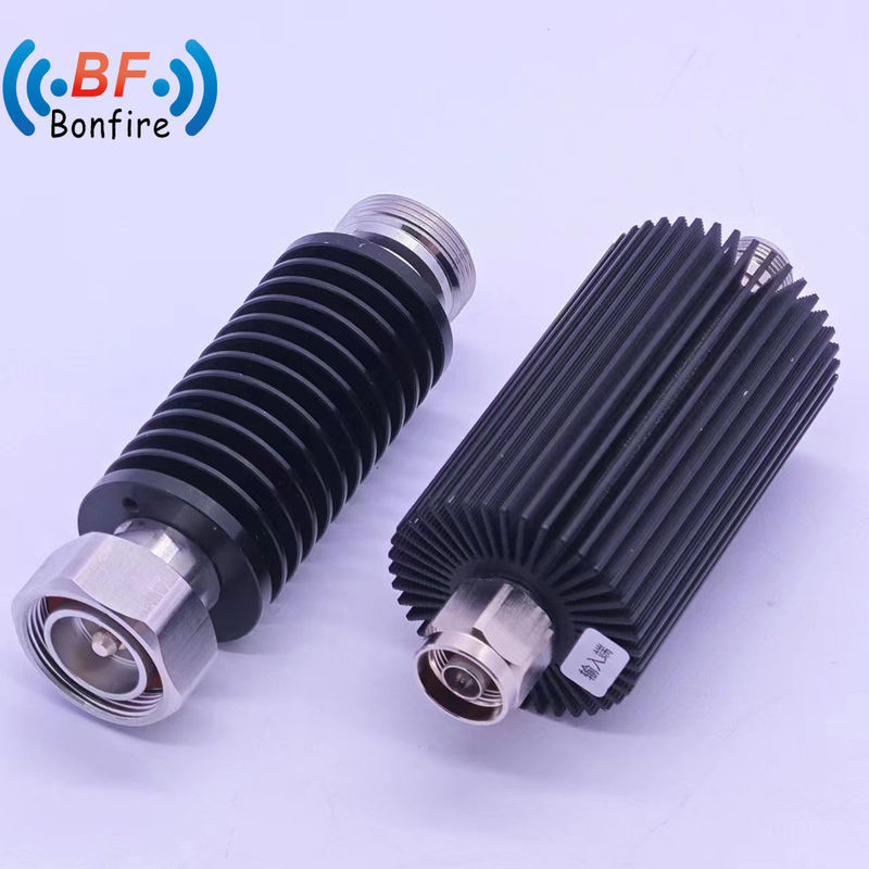 조절 가능한 감축기 동축 N 남성에서 여성 50ohm RF 200W 주파수 DC-3800MHz 3-40dB