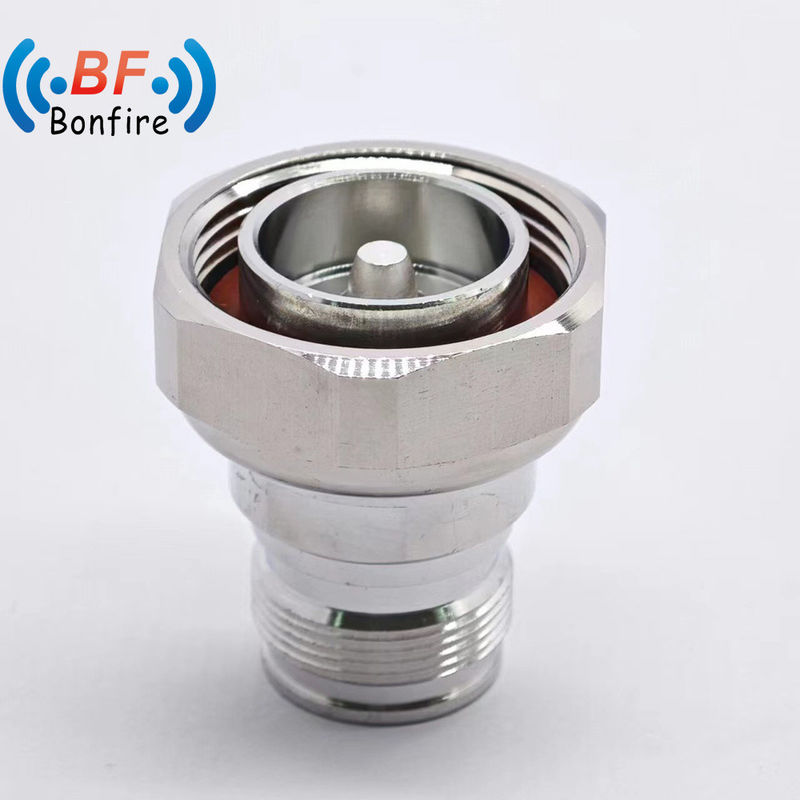 50ohm 0-6GHz N-여성 방수 케이블 커넥터 1/2 &quot;저손실 케이블을위한 RF 커넥터