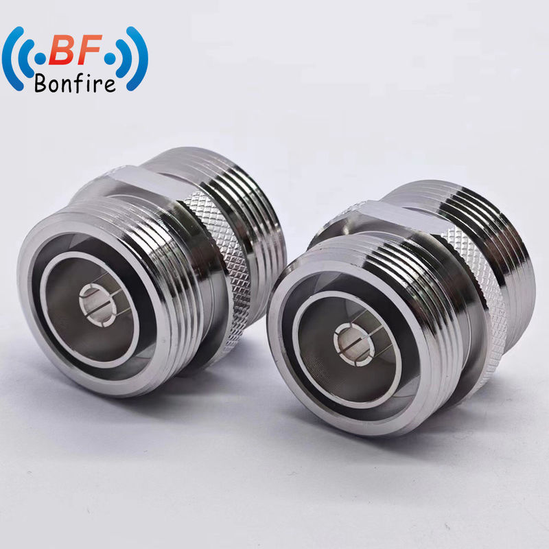 RF 어댑터 -155dbc DC-4GHz 저 Vswr 방수율 IP 67 N-M ~ N-M 직선형