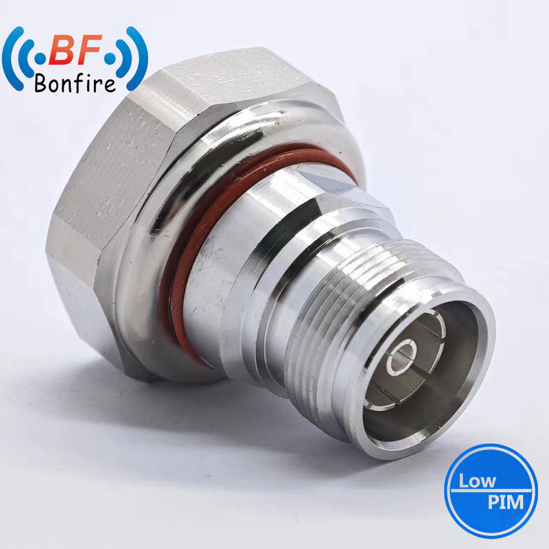 방수 RF 커넥터 DC-4GHz -155dbc N 여성에서 4.3-10 남성 RF 어댑터 IP 67